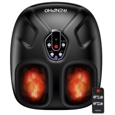RENPHO Foot Massager with Heat, Shiatsu Foot Massager Machine for Neuropathy