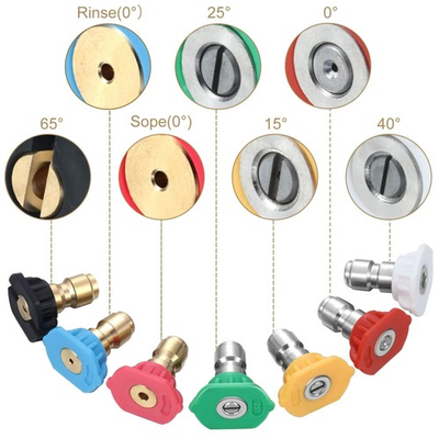 #ad Stainless Steel Pressure Washer Nozzle Set $33.59