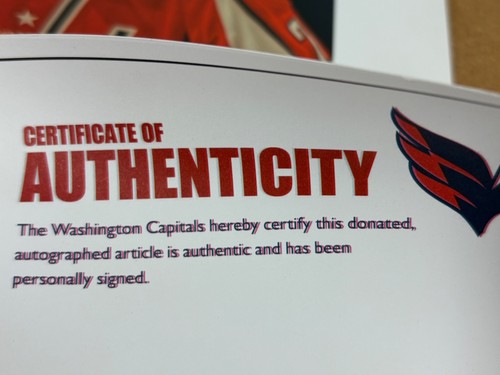 Washington Capitals Poster Signed Alex Ovechkin, Backstrom, Green, Semin w/COA - Picture 13 of 15