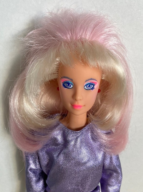 Vintage Hasbro 1986 1st edition Jem doll w 1st ed Aja partial fashion Barbie