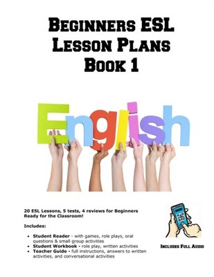 Learning English Cur - Beginners ESL Lesson Plans - paperback or softb - X555z