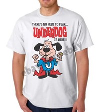 UNDERDOG T-SHIRT CARTOON HANNA BARBERA JAY WARD TEE