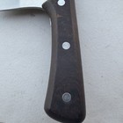 FMA/Omcan  Meat Cleaver - Heavy Duty Stainless ,  8" Blade  with Full Tang — photo 2