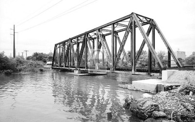 Chester Creek Railroad Bridge Pennsylvania PA - 11x17 Reprint