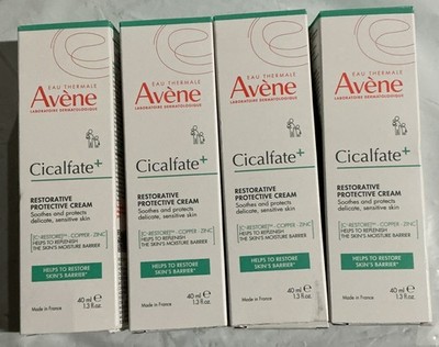 Avene Cicalfate+ Restorative Protective Cream 1.3oz lot of 4
