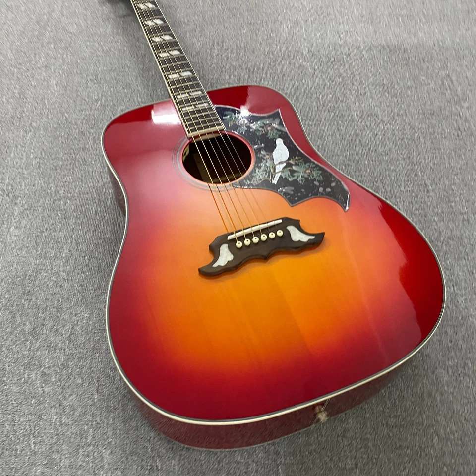 Guitarra Acústica Dove Hummingbird Vintage Cherry Sunburst con Pastilla Venta Caliente Foto 4 de 4