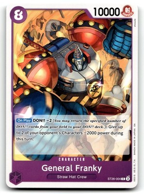 General Franky [Starter Deck 26: PURPLE/BLACK Monkey.D.Luffy - ST26-004]