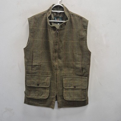 Alan Paine Combrook Shooting Wool Vest Country Sporting Gilet Weste Large