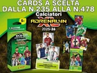 PANINI FOOTBALLERS ADRENALYN XL 2025 2026 25 26 CARDS OF YOUR CHOICE N.235 - N.478