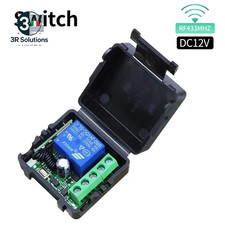 Interruttore Telecomando Universale DC 12V RF 433 Mhz