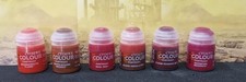 Citadel Contrast Paints Bundle - Set Of Six Reds, New, Unopened