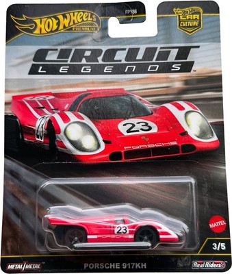 READY STOCK] HOT WHEELS PREMIUM PORSCHE 917KH CIRCUIT LEGENDS 3/5