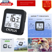 GPS Bike Computer with Wireless Connectivity & Waterproof Design for Cyclists