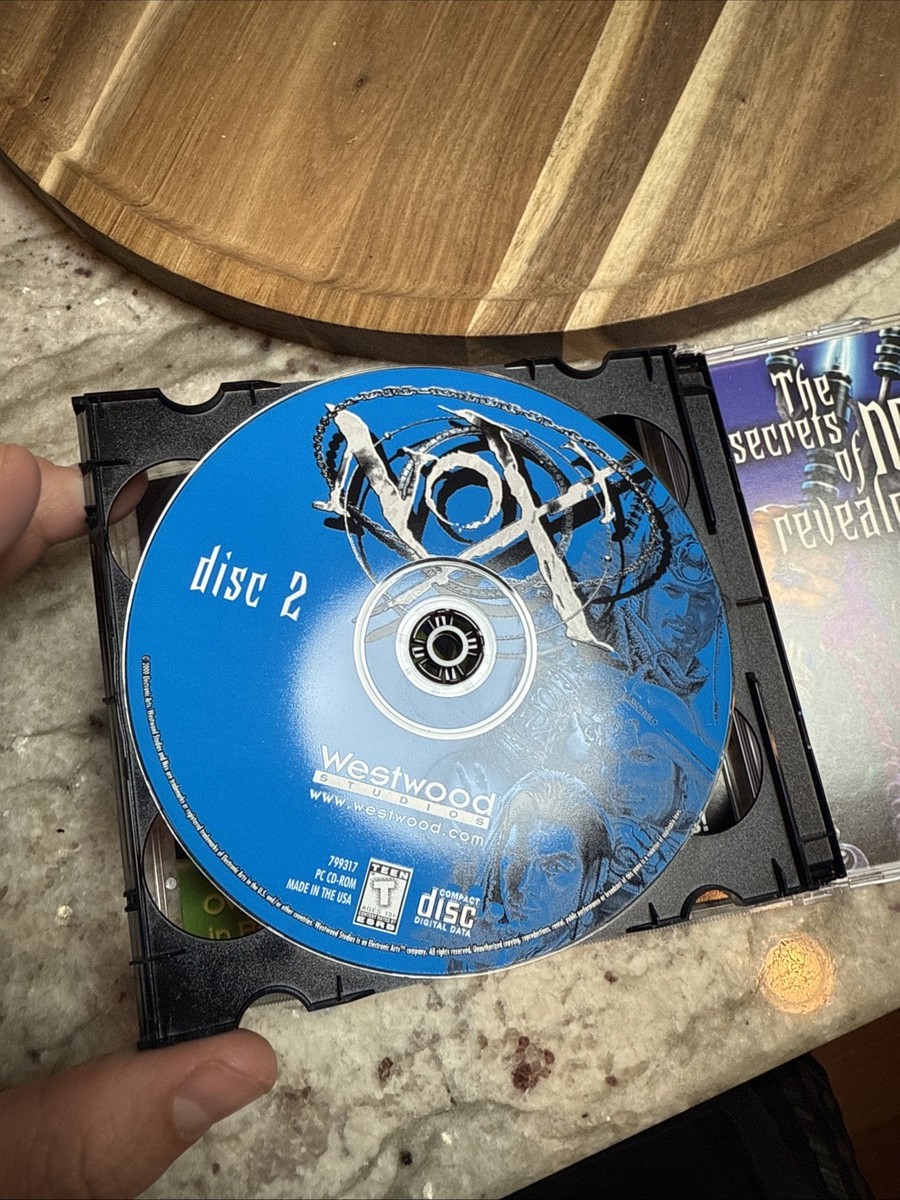 NOX: Computer Video Game; 2-Disc PC Westwood Studios Windows 95/98