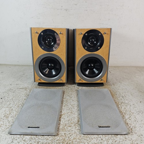 Panasonic SB-PM28 Bi-Wire Bookshelf Hi-Fi Loud Speakers, 70W 6ohm Working