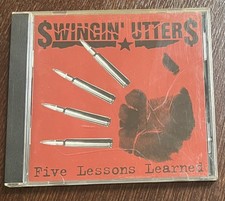 SWINGIN' UTTERS - Five Lessons Learned - CD - Album -1998 - fast free post UK