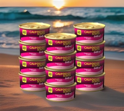 California Scents Coronado Cherry Car Air Fresheners 12 Pack 1.5 Ounce Cans