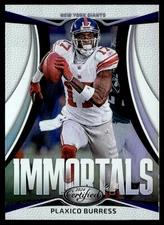 PLAXICO BURRESS 2024 PANINI CERTIFIED IMMORTALS NEW YORK GIANTS #16