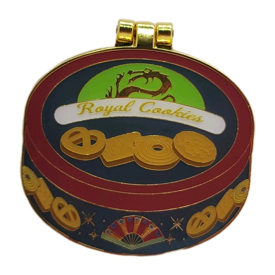Disney Loungefly Pin 2025 Royal Cookies Mystery Mulan & Cri-Kee #182645