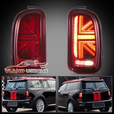 VLAND Rote LED Rücklichter für 2007-2012 Mini Cooper Clubman R55 Bremsleuchten