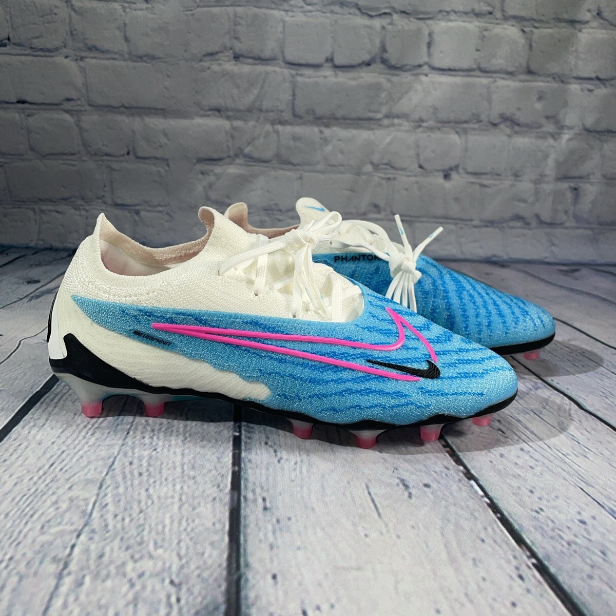 Nike Phantom GX Elite AG Soccer Cleats Pro Blast Baltic Blue