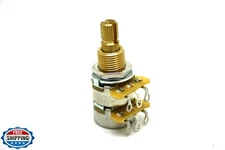 CTS 250K Balance-Blend Detent Dual Gang Audio Potentiometer