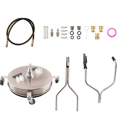 #ad 20in 4500PSI Surface Cleaner for Pressure Washer Stainless Steel 4 Wheels $226.00