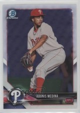 2018 Bowman Draft Chrome Adonis Medina #BDC-128 0l1