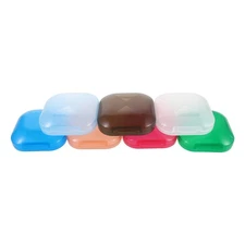 7 PCS Denture Holder Storage Case Cute Retainer Container for False Tooth