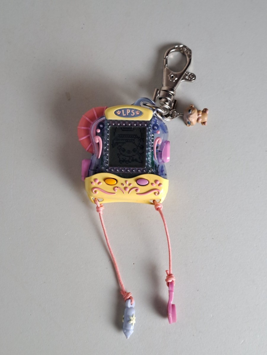 Littlest Pet Shop Digital Virtual Pet Hamster Keychain LPS *Works