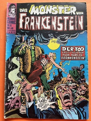 DAS MONSTER VON FRANKENSTEIN - Nr.10 / Marvel Comic / Recht/Williams Vlg. /Z2/2-