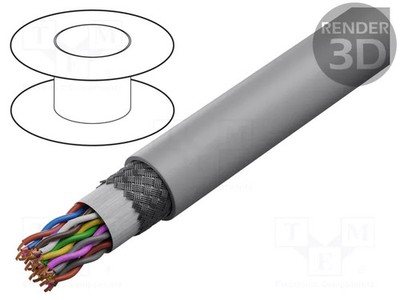 grau SUPER-PAAR-TRONIC-C-PUR Leitungen: steuernd