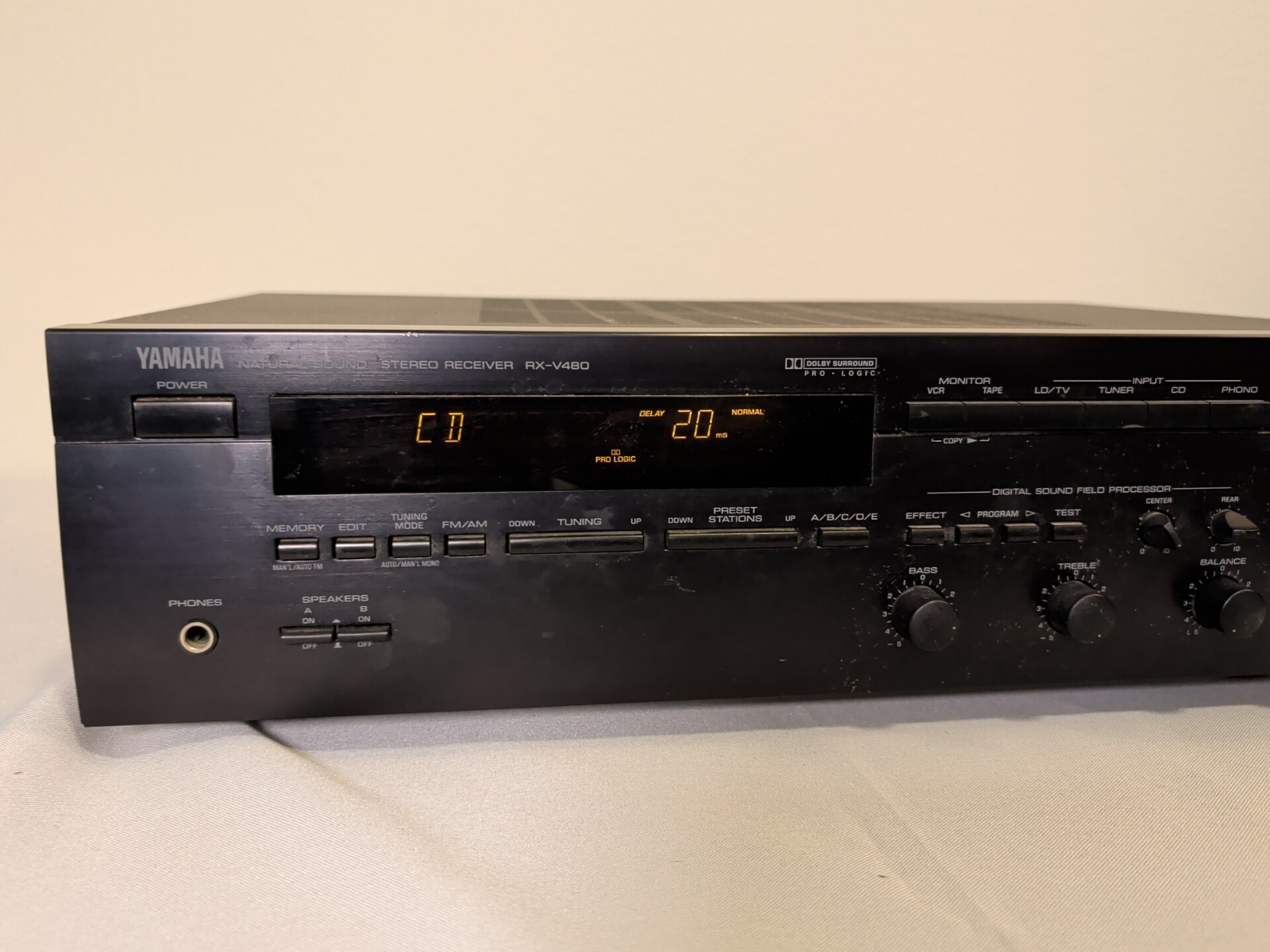 Yamaha Natural Sound 5.1ch Stereo Receiver RX-V480 - Tested!! - EB-19354