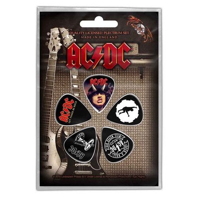 AC/DC - Highway / For Those / Let There Plektrum Pack Guitar Pick Set