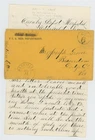 Mr Fancy Cancel DUE 6 CIVL WAR SOLDIERS LETTER APRIL 9 1865 DAY WAR ENDED NASHVI