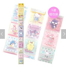 Coris Sanrio Characters Hanging Ramune Candy 9-Pack x3 Japan