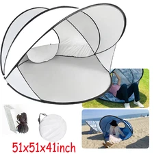 1 Person Automatic Instant Pop Up Camping Tent Outdoor Waterproof W/Back window