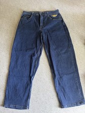 Homeboy X-tra The Original Baggy Pants Loud Couture Light Blue Jean Size XL