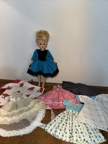 Vintage 50er Jahre Vogue Jill Puppe mit Kleidung