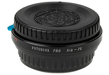 Fotodiox Pro Lens Mount Adapter, Nikon Lens to Pentax K cameras