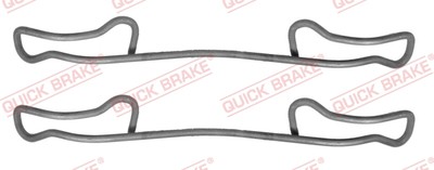 QUICK BRAKE 109-1200 Accessory Kit, disc brake pad for MERCEDES-BENZ,VW