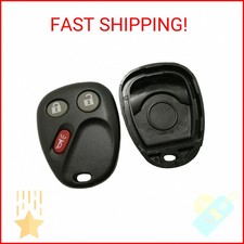 Keyless Entry Remote Car Key Fob Shell Case Fit for GM GMC Chevrolet Chevy Cadil