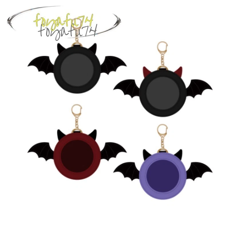 Anime Alas de Demonio Arco Campana Insignia Estuche Protector Cubierta para Pins Ita Bag Kawaii Foto 2 de 4