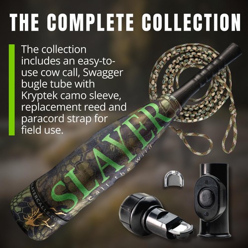 The Enchantress Elk Call Collection – Push Button Cow Call with Bugle Tube, S... - Picture 2 of 5
