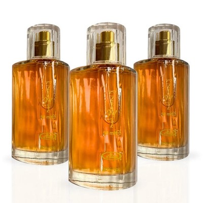 Choco Musk Eau de Parfum Spray 50ml (1.7 oz) by Al Rehab (Pack of 3)