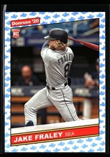 Jake Fraley 2020 Donruss #246 Baby Shark Emoji Rookie Seattle Mariners