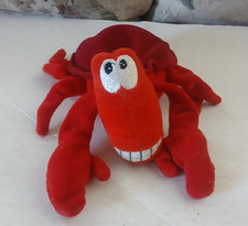 Sebastian The Little Mermaid Disney Beanie Bean Bag Plush