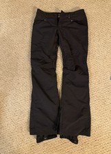 Burton Wmns dry ride adjustable waist, vented cargo snow pants black
