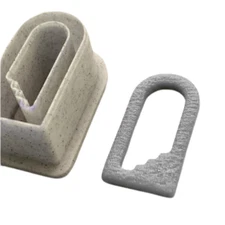 BuildInk™ Arch Cutter Set – 20 PCS for Polymer Clay – 10 Sizes + Mirror Pairs