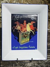 Cendrier Yacco l'huile qui donne des chevaux Ashtray no Shell Bp Antar Esso